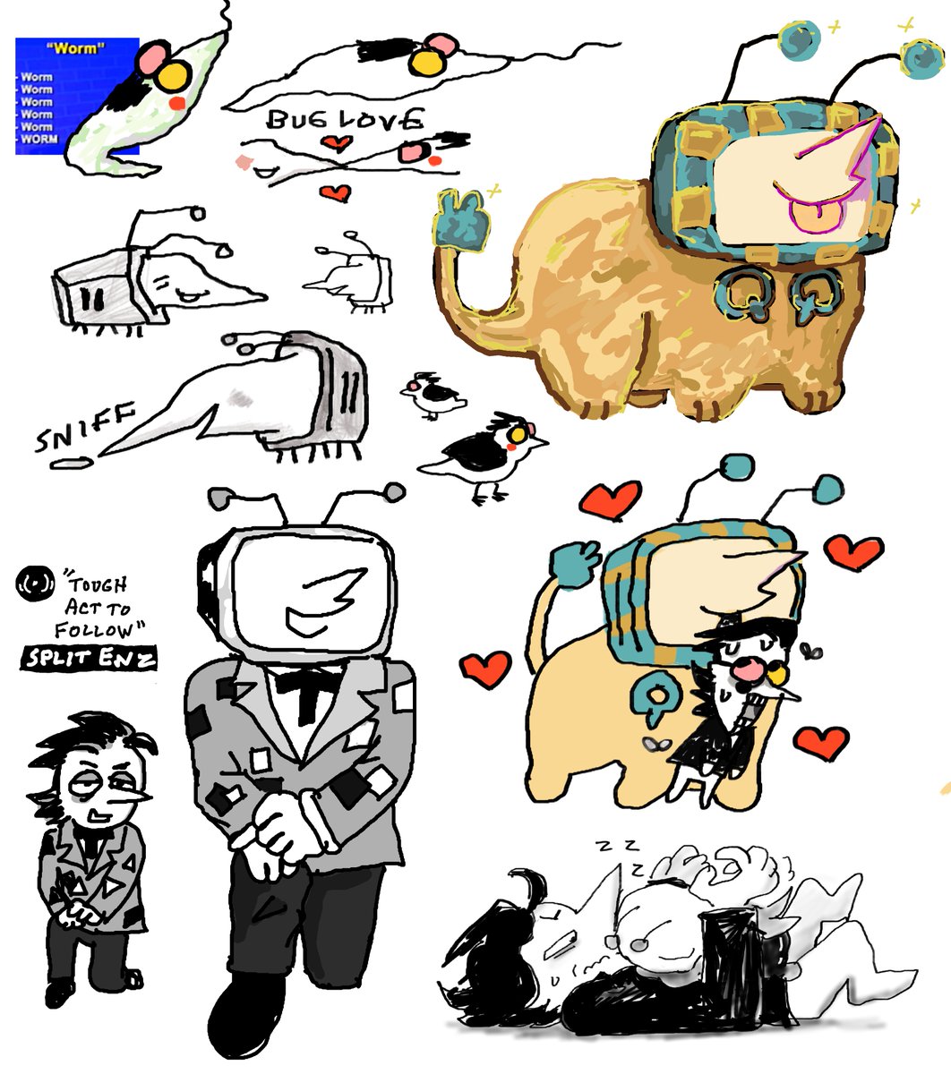 #spamtenna creatures