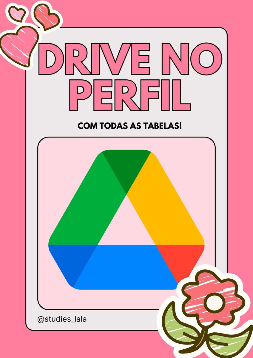 studies_lala's tweet photo. Chegamos ao marco de 300 tabelas para vestibulares feitas!!🎉

💌Você pode encontrar meu Drive com todas as tabelas nesse link: https://t.co/LxONZFJ73Y https://t.co/ei2kIuPk9b