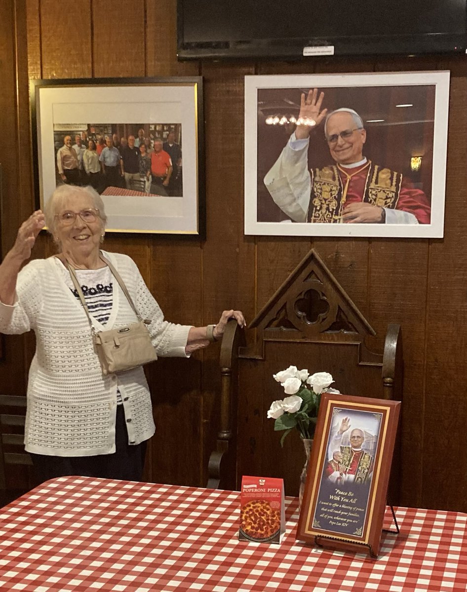 A great week spent as Madonna (mom) celebrated her 92nd birthday and pizza alongside Pope Leo.  May I have as much zest for life as my “rockstar” mom.  #HappyBirthday.