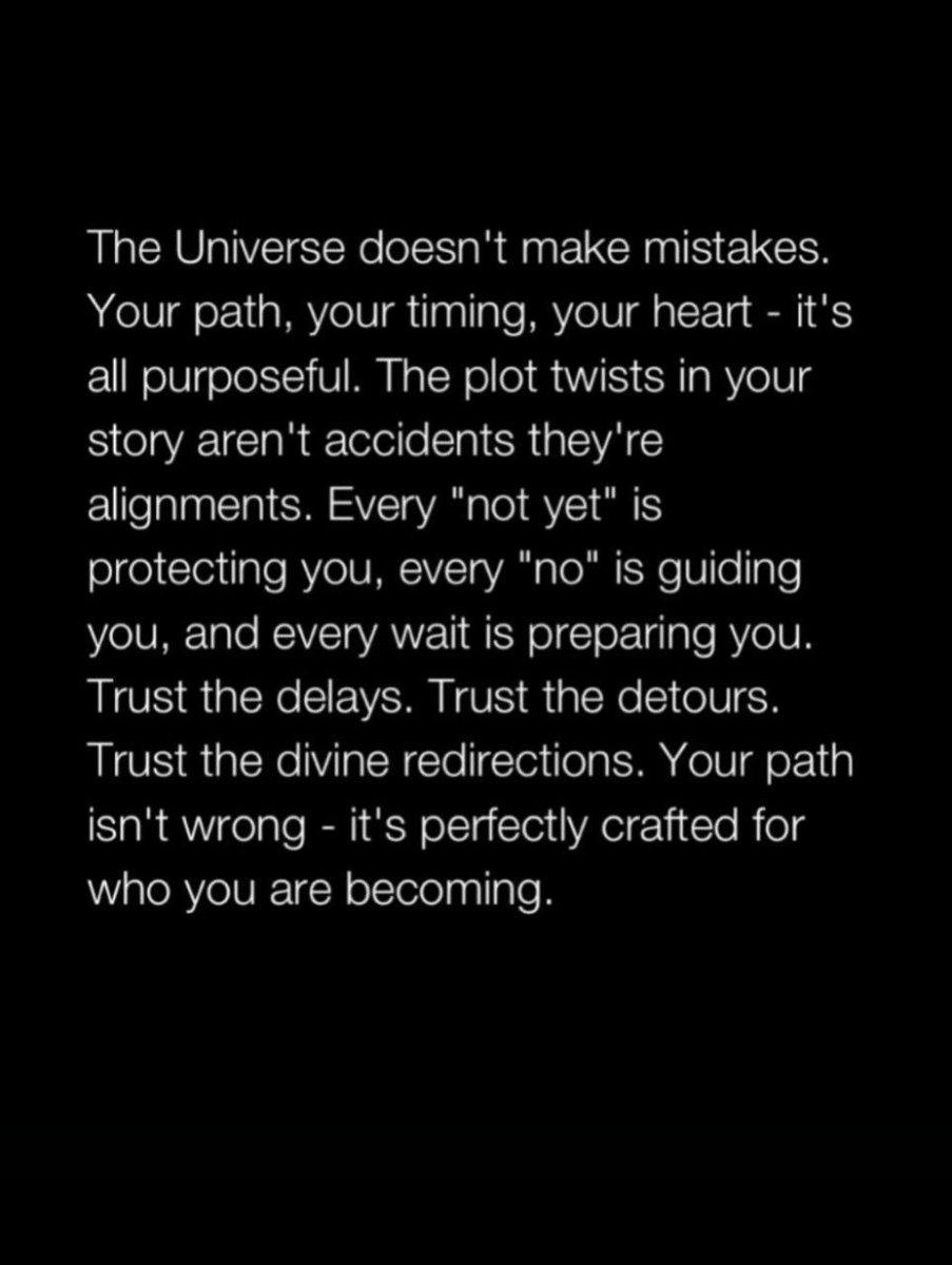universevibe_'s tweet image. The universe doesn't make mistakes
