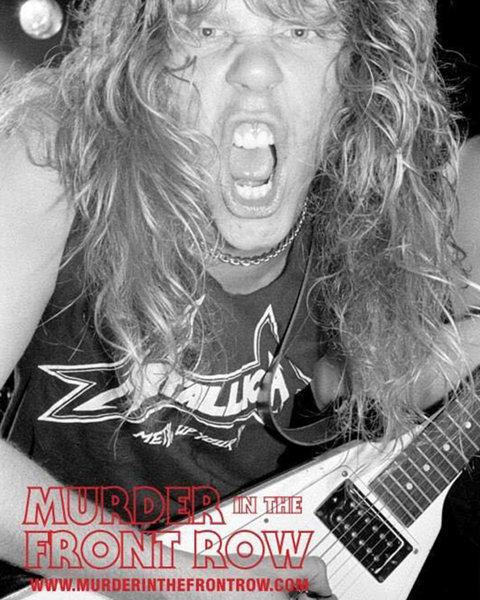 ianchriste's tweet photo. HBD James Hetfield! ⚡ foto of the "shy and quiet" 19-year-old MUYA version by Brian Lew from MURDER IN THE FRONT ROW
🍰 https://t.co/ZveBO8xc4Z 🍰
#jameshetfield #metallica #muya #killemall #bayareathrash #cliffburton #larsulrich #davemustaine #kirkhammett #murderinthefrontrow https://t.co/8p3KpUG6OQ