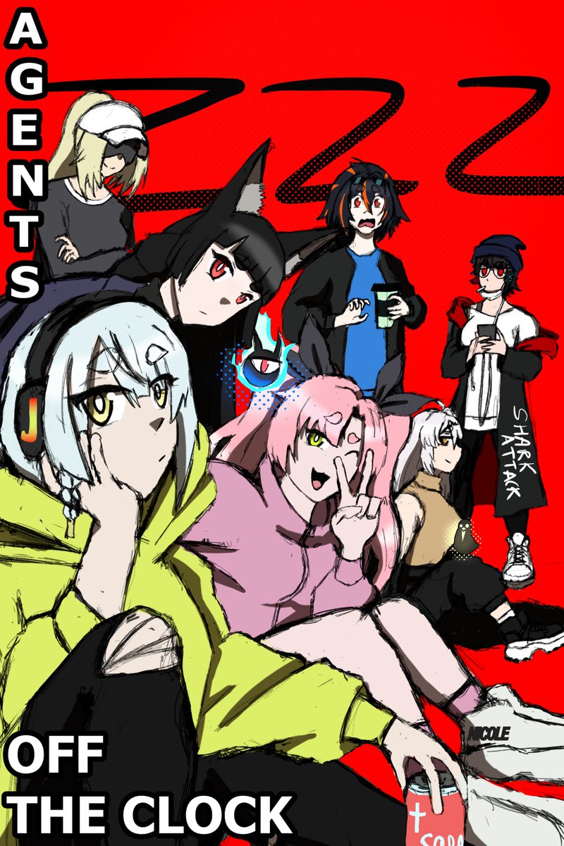 houseofsune's tweet photo. My Fave ZZZ Characters in their down time🤗 #zzzero #ゼンゼロ  #zzzS2Fanart #zzz #Dripfest2025 #zeroDripfest2025 @ZZZ_EN https://t.co/LFjAcGvp34