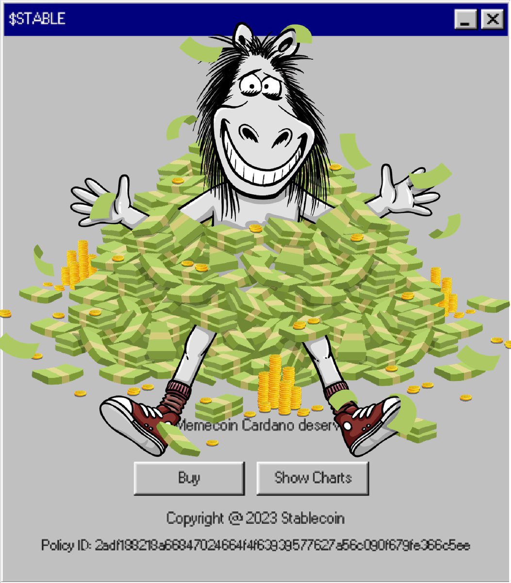 Stablecoin - $STABLE 🐎💨 tweet media