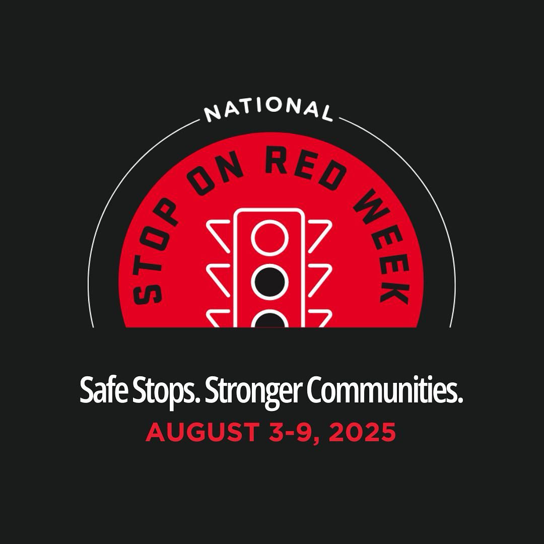 SaferRoadsUSA's tweet photo. Today marks the start of National Stop on Red Week.
Show your support for by updating your profile image. Spread the word.
Take action. Use #StopOnRed2025 and #SafeStopsStrongerCommunities to join the convo.
https://t.co/uaijucxZJB https://t.co/si8uvRD97t