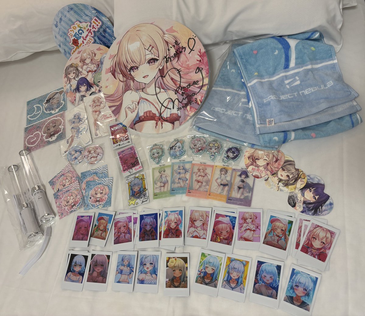 なにかのグッズは5人コンプしたいよね！
最高の思い出！！

 #ぷろねぶ夏祭り2025