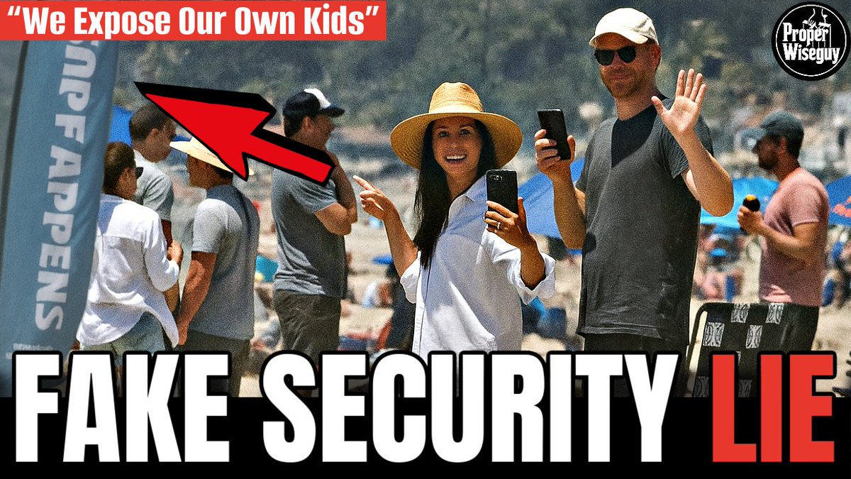 Meghan &amp; Harry CRY Security &amp; Online Safety Yet SELL OUT Paparazzi to EXPOSE Their Kid’s Surf Camp?!
#MeghanMarkle #PrinceHarry #HarryAndMeghan #MeghanMarkleIsAConArtist #MeghanMarkleExposed 
youtu.be/ko48HHzi_7U