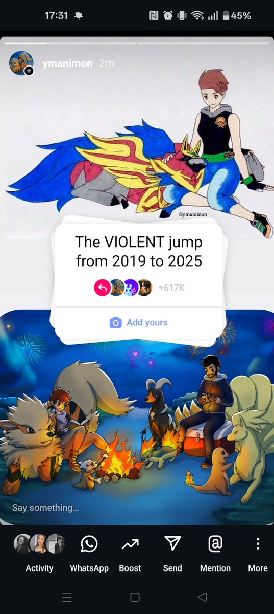 ymanimon's tweet photo. Thought this was a nice one to share :3c

#art #myart #jumpfrom2019to2025 #2019art #2025art #glowup #dragonart #pokemonart https://t.co/mixuoRCCWL
