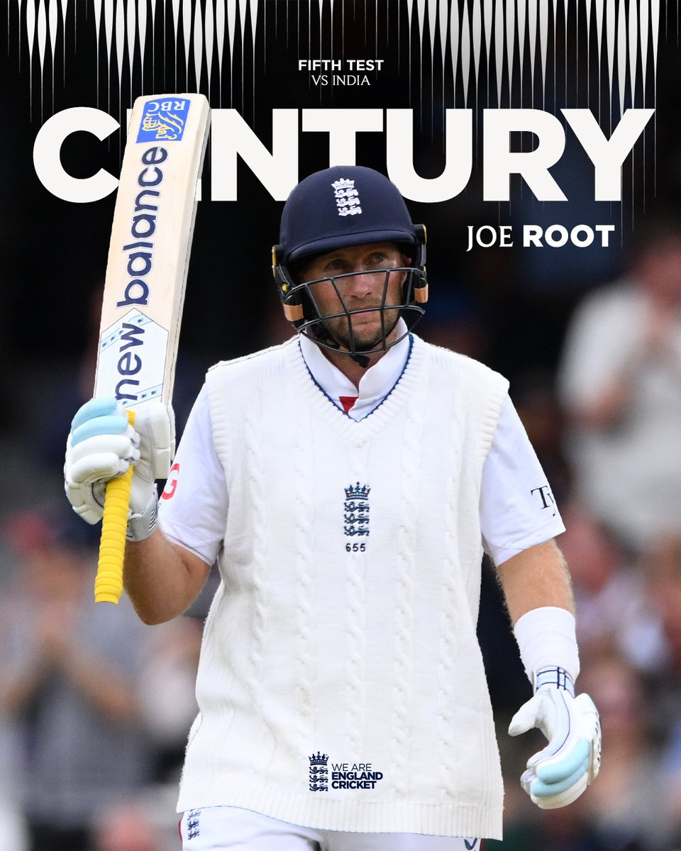 📂 Test Match
  └📁 Most Used
      └📁 Joe Root
           └🖼️ Hundred Graphic.jpg

Same old same old for our Joe ❤️