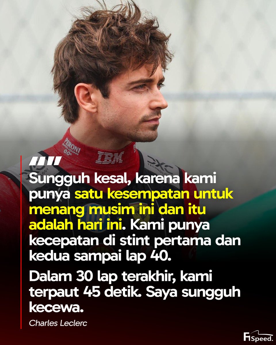 Reaksi Charles Leclerc yang sangat frustasi karena kehilangan sesuatu yang ia klaim sebagai "satu-satunya kesempatan Ferrari menang musim ini" di GP Hongaria: