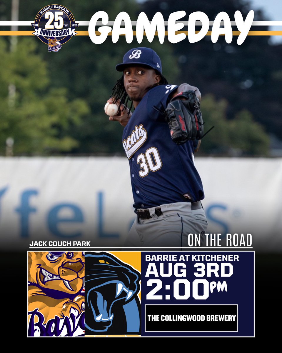 Barrie Baycats (@iblbaycats) on Twitter photo Sunday in Kitchener. Let’s end the weekend with a win. GAMEDAY presented by The Collingwood Brewery
WATCH 👉 youtube.com/live/XzhEqzoFj…
In association with <a href="/SportsMedRehab/">Sports Medicine</a> and <a href="/trainerschoice/">Trainers Choice</a>
📸 Bob Hurley
#RollCats Sunday in Kitchener. Let’s end the weekend with a win. GAMEDAY presented by The Collingwood Brewery
WATCH 👉 youtube.com/live/XzhEqzoFj…
In association with <a href="/SportsMedRehab/">Sports Medicine</a> and <a href="/trainerschoice/">Trainers Choice</a>
📸 Bob Hurley
#RollCats