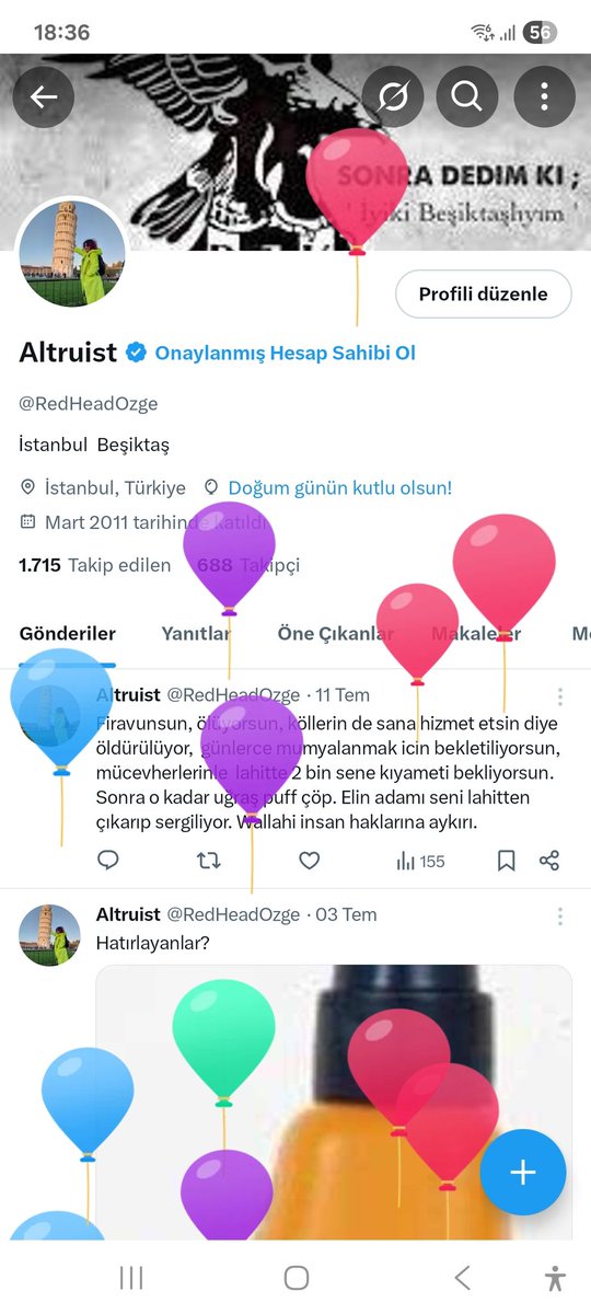 Oldu biseyler sanirim +1