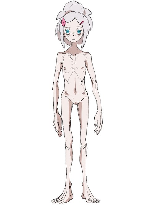 原作まんまの体型で脱がすと背徳感しかないな 