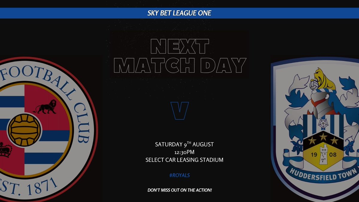 We can't wait to welcome fans back this Saturday for Reading's first home game of the season! We'll be open from 10am with food and drinks to get you and your mates match-ready #readingfc