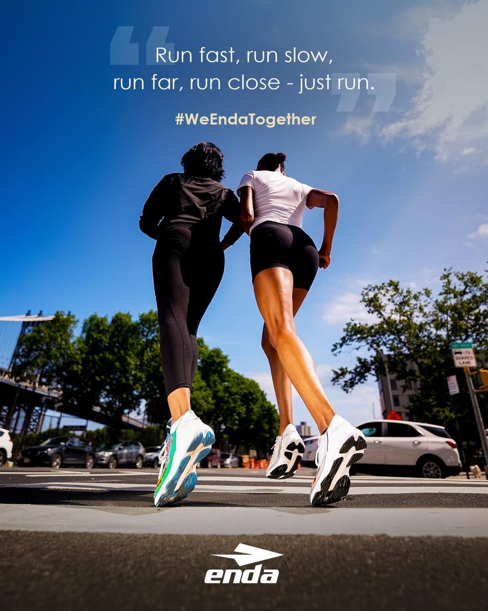 It's the start of the week, and the beginning of a bright new month: share this post with your run-buddy or workout buddy. 

Could be a friend, partner, family member, trainer, or you can save the inspiration for yourself. Let's #enda #mondaymotivation
