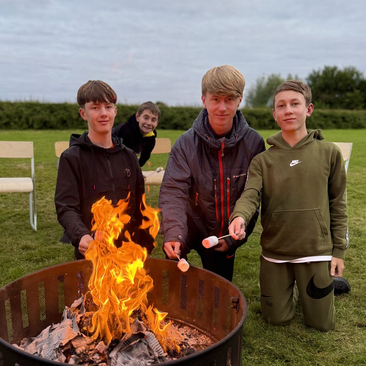 14thWestBromBB's tweet image. S’more good times to end an epic week! 🔥

On Friday night we gathered around the campfire for games, songs and marshmallows. The perfect way to wind down after a fun and action packed week. 

Memories made, marshmallows melted.

#Camp2025 #SmoreFun #GoodBoy #WeWantSmoreKieran