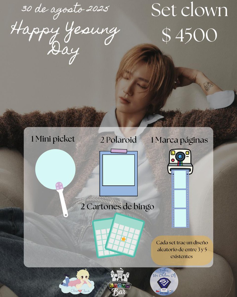 urichileanelf's tweet photo. TENEMOS EVENTO! 💙🌟 
Tal como anunciamos en julio, nos vemos el 30 de Agosto en Ludum Bar para celebrar el Yesung Day con un divertido bingo! 
Aquí se inscriben: 
https://t.co/cDMjMaU5o8 https://t.co/Vw6rcZkOrM