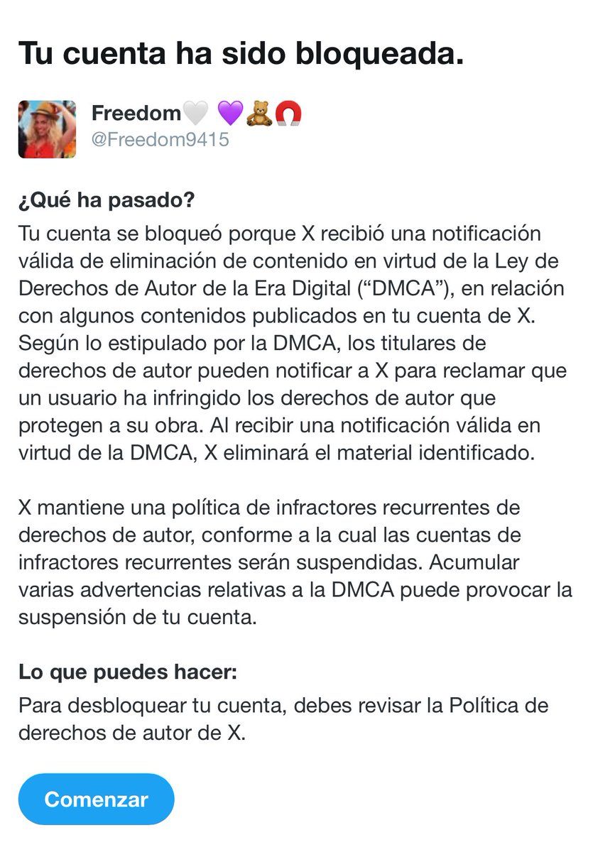 Buenas tardes niños, he vuelto a recibir denuncias por videos que tengo subidos de GH. Por un tiempo me veo obligada a poner candado en la cuenta puesto que al próximo aviso me la cierran. Espero que lo entendáis 😢
Espero que no la cierren, pero no está en mi mano.