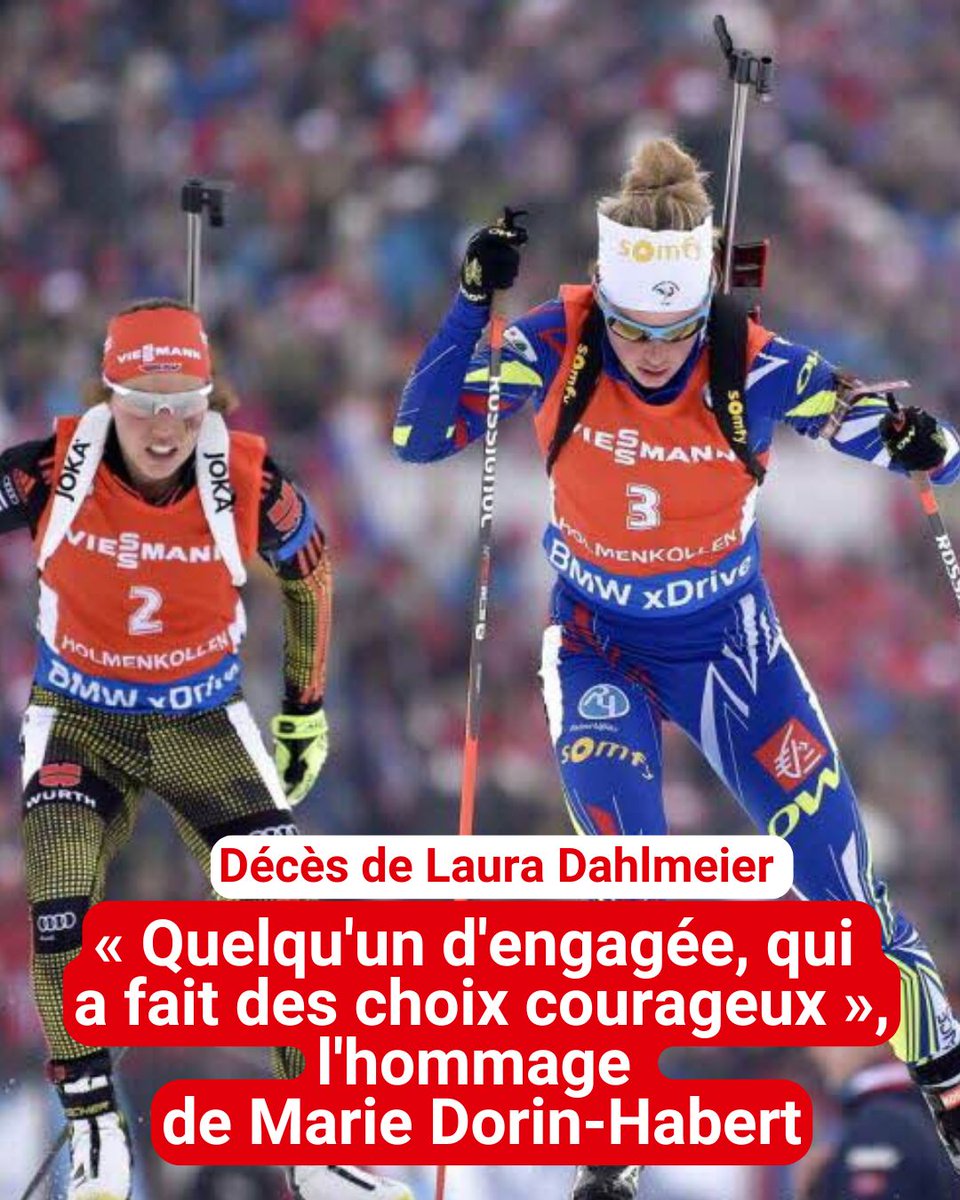 Biathlon / Décès de Laura Dahlmeier : « Quelqu'un d'engagée, qui a fait des choix courageux », l'hommage de Marie Dorin-Habert
ledauphine.com/skichrono/2025…