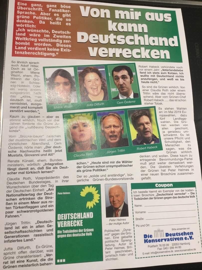 Irmler (@irmler3) on Twitter photo <a href="/nikitheblogger/">Neverforgetniki</a> Auf gar keinen Fall wollen wir hier im Osten die #grueneSekte mit <a href="/fbanaszak/">Felix Banaszak</a>, die unser Land zerstört. Im Westen auch zunehmend nicht mehr. #GrueneRausausallenParlamenten
#GruenerMist
Deshalb #nurnochAfD 💙. <a href="/nikitheblogger/">Neverforgetniki</a> Auf gar keinen Fall wollen wir hier im Osten die #grueneSekte mit <a href="/fbanaszak/">Felix Banaszak</a>, die unser Land zerstört. Im Westen auch zunehmend nicht mehr. #GrueneRausausallenParlamenten
#GruenerMist
Deshalb #nurnochAfD 💙.