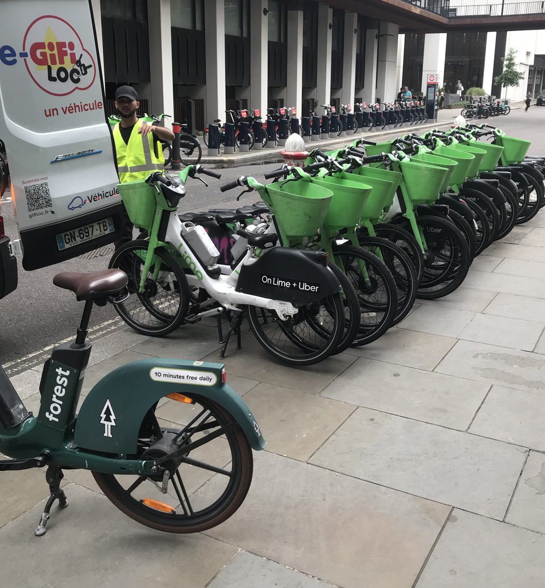 Hoxtonboy (@hoxton_mob) on Twitter photo <a href="/limebike/">Lime</a> bikes being unloaded onto the pavement illegally by this guy,who didn’t want his picture taken, maybe because the van he was using had foreign plates and might not have Business insurance. <a href="/CityPolice/">City of London Police</a> <a href="/cityoflondon/">City of London</a> 23/7/25 16.35pm Fore St EC2 <a href="/limebike/">Lime</a> bikes being unloaded onto the pavement illegally by this guy,who didn’t want his picture taken, maybe because the van he was using had foreign plates and might not have Business insurance. <a href="/CityPolice/">City of London Police</a> <a href="/cityoflondon/">City of London</a> 23/7/25 16.35pm Fore St EC2
