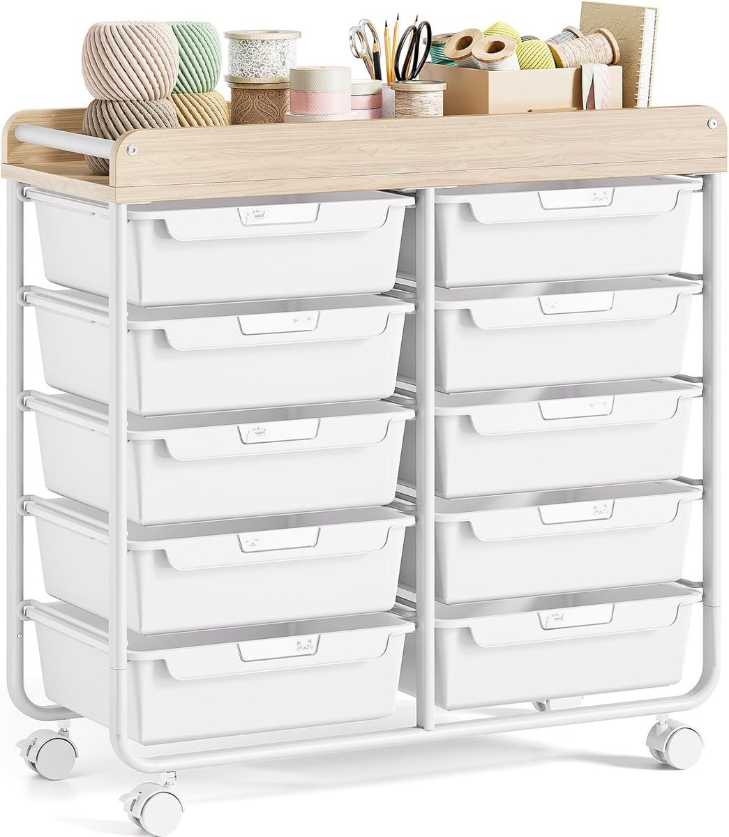 List drop below. I would love to get some support for the organizational cart since my goal this year is to have my room less cluttered. I need 8 more $10 to get it! Can anyone RT or sprinkle a gc? amazon.com/hz/wishlist/ls…