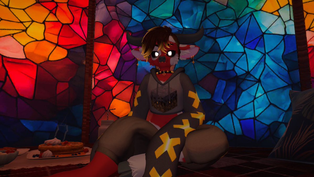 Mooshroom edit of onyx v2 tempted on making a version to give out to people who own onyx v2 
#vrchat #vrchatavatar #vrchatfurry #minecraft #mooshroom