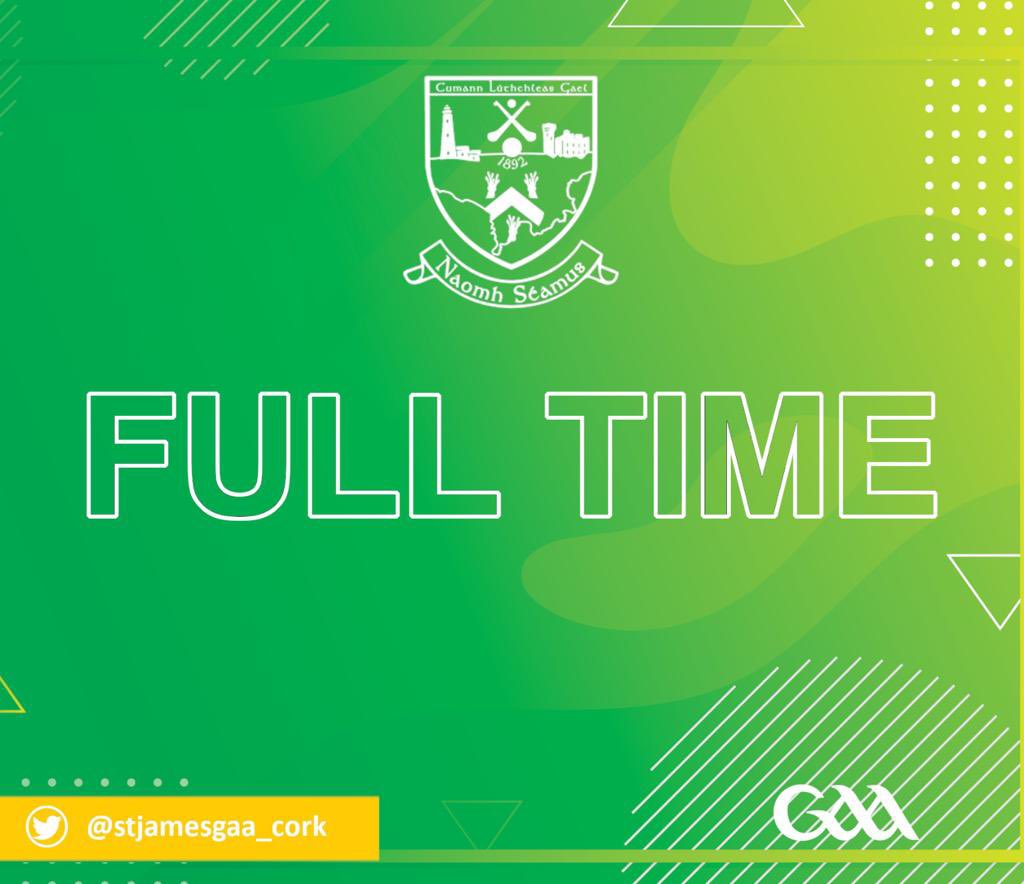 Full Time | Score Update
<a href="/RCMTarmacadam/">RCM Tarmacadam</a> <a href="/carberygaa/">Carbery GAA 💯</a> Junior A Hurling C’ship Round 1

🟢🟡 St. James’ 1:14 (17)
⚫️🟠 St. Colums 3:13 (22)