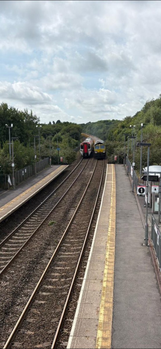 richardmpocock's tweet photo. Green and yellow power storming through to Westbury Down T.C. https://t.co/d0hbMqBJ59