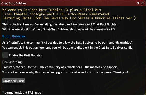 Omupenguin's tweet photo. RIP Chat Bubbles plugin, one of the best plugins that existed https://t.co/5lvFJ9F3PU