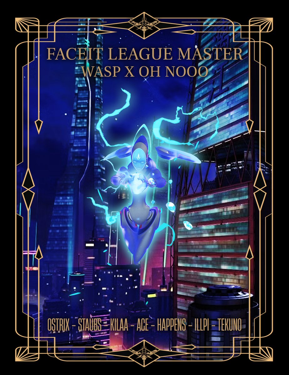 🔥 La <a href="/FACEIT_OW/">FACEIT Overwatch</a> est de retour, et la WASP x OH NOOO aussi !
Nouveau roster, même objectif : tout rafler. 💪

🛡️ <a href="/Owstrix/">Ostrix</a>
🛡️ <a href="/staubs_ow/">Staubs</a>
🎯 <a href="/kilaa_ow/">kilaa</a>
🎯 <a href="/Hev_ow/">hevv</a>
💉 <a href="/Happensss1/">Happens</a> 
💉 <a href="/ilppi13/">Jonne Leinonen</a>
💉 <a href="/Realtekuno/">Dan</a>

🧠 <a href="/M4N_x2/">manx2🇧🇪</a>
💼<a href="/Virtuzz_OW/">Virtuzz</a> 

#WASP #Overwatch2 #FaceitLeague