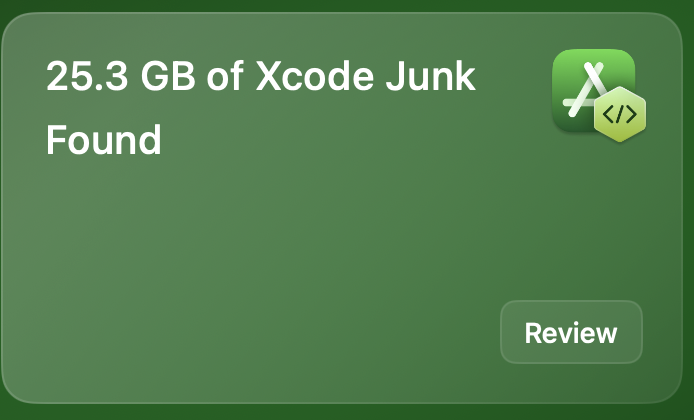 MattDvertola's tweet photo. Can some Apple nerd please tell me why apple is so horrendously bad at system related file storage? 
82 GB - System Data mostly log files which cannot be removed or it bricks OSX.
25 GB - Xcode Junk container images which Xcode does 0 garbage collection/pruning for. https://t.co/d8qn4uBccp