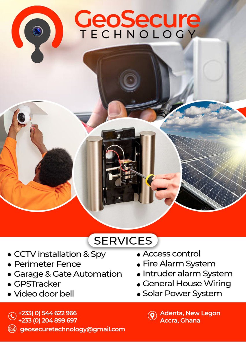 geosecure's tweet photo. @__klenam If you in need of electronic security #geosecure get you https://t.co/FvR0elnQSC