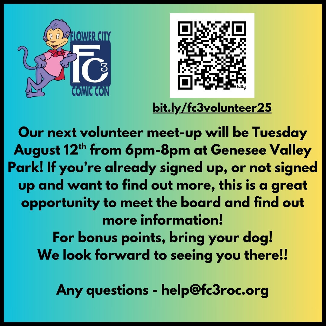 fc3roc's tweet image. Our next volunteer meet-up will be Tuesday August 12th from 6pm-8pm at Genesee Valley Park! If you’re already signed up, or not signed up and want to find out more, this is a great opportunity to meet the board and find out more information!
For bonus points, bring your dog!
#FC3