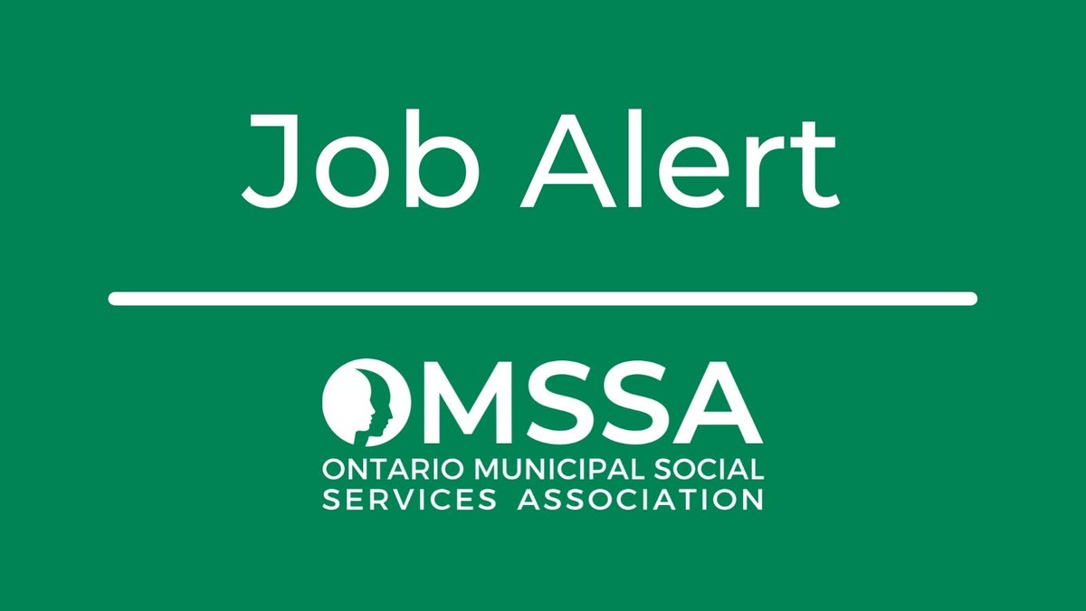 The Region of Peel is hiring a Specialist, Early Years and Child Care System. Apply by August 8, 2025. Please visit the OMSSA Job Board for more details and to apply: ow.ly/vYo150WwHyl