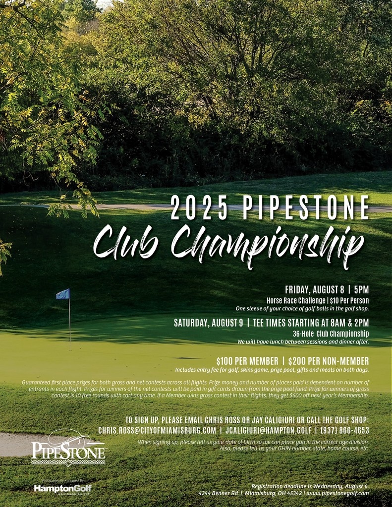 Pipestone Golf Club tweet media