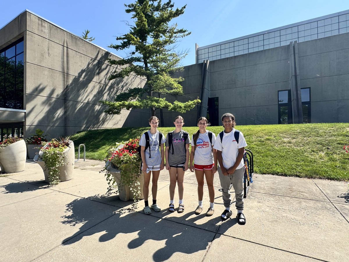 Kentuckiana Hoops Girls AAU (@kyin_hoops_gbb) on Twitter photo 1 week after playing our last tournament of the season in Orlando, these 2028’s have arrived in Indy for the IU Indianapolis Kate Bruce Camp!
We see you
<a href="/AmiraMasse57447/">Amira Massey</a> <a href="/GreysonLuehrs/">Greyson Luehrs</a> <a href="/VictoriaSpiegl/">Victoria Spiegl</a> <a href="/Chloe255252/">Chloe</a> 1 week after playing our last tournament of the season in Orlando, these 2028’s have arrived in Indy for the IU Indianapolis Kate Bruce Camp!
We see you
<a href="/AmiraMasse57447/">Amira Massey</a> <a href="/GreysonLuehrs/">Greyson Luehrs</a> <a href="/VictoriaSpiegl/">Victoria Spiegl</a> <a href="/Chloe255252/">Chloe</a>