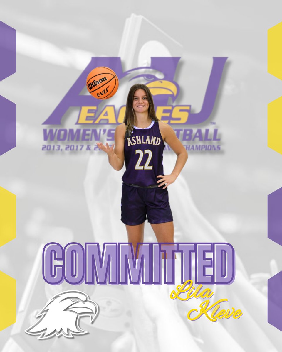 Lila Kleve (@lila_kleve) on Twitter photo I'm beyond excited to announce my commitment to Ashland University to continue my academic and basketball career. It has been a lifelong dream to play college basketball, and I'm extremely grateful for everyone who has helped me along the way. <a href="/AshlandWBB/">Ashland Womenโs Basketball</a> <a href="/KPickens323/">Kari Pickens</a> <a href="/coachkotas/">jenna kotas</a> I'm beyond excited to announce my commitment to Ashland University to continue my academic and basketball career. It has been a lifelong dream to play college basketball, and I'm extremely grateful for everyone who has helped me along the way. <a href="/AshlandWBB/">Ashland Womenโs Basketball</a> <a href="/KPickens323/">Kari Pickens</a> <a href="/coachkotas/">jenna kotas</a>