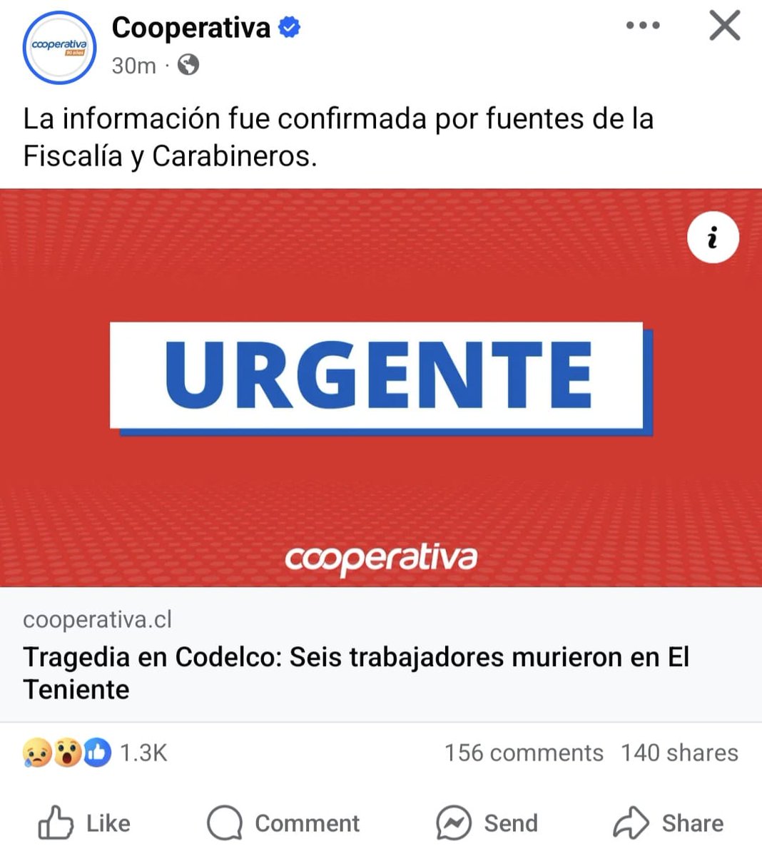 zaidconi's tweet image. El viernes habían subido esta noticia, osea ya se sabía que estaban fallecidos. No entiendo la falsa esperanza que se le dió a los familiares, llega ser hasta cruel. #Mineros