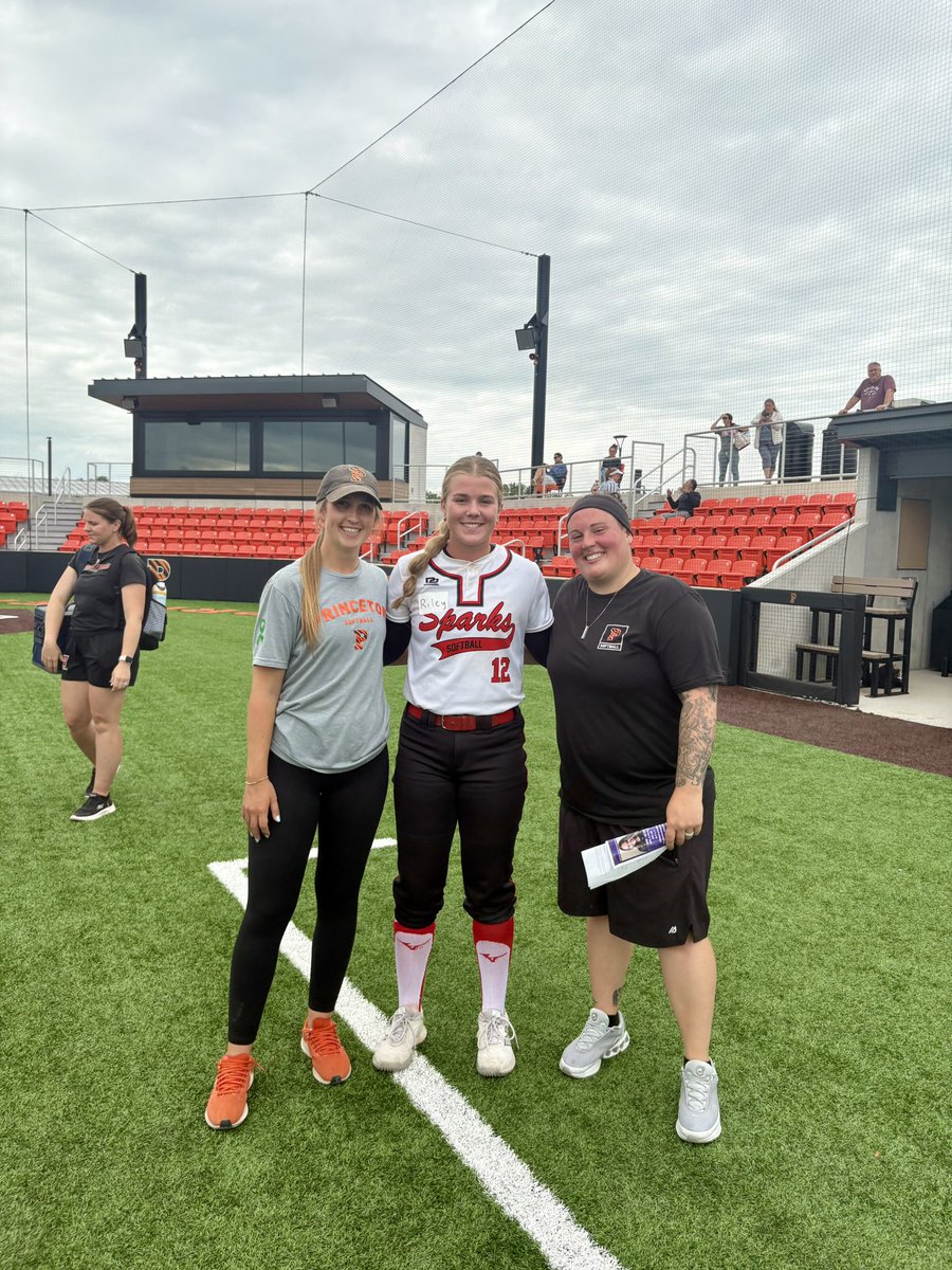 Riley Story ‘27 (@rileystory2027) on Twitter photo Thank you <a href="/PUSoftball/">Princeton Softball</a> for another awesome camp! It was amazing to be back on campus and to see the new facilities!! I got some great feedback during the defense portion and scrimmage. Thank you <a href="/CoachSween/">Lisa Van Ackeren</a> and <a href="/CoachDavis1321/">Alyssa Davis</a> for inviting me!
<a href="/Sparks16uJP/">Sparks16u JP</a> <a href="/SparksPremier/">Jill Harvey - Sparks Premier</a> Thank you <a href="/PUSoftball/">Princeton Softball</a> for another awesome camp! It was amazing to be back on campus and to see the new facilities!! I got some great feedback during the defense portion and scrimmage. Thank you <a href="/CoachSween/">Lisa Van Ackeren</a> and <a href="/CoachDavis1321/">Alyssa Davis</a> for inviting me!
<a href="/Sparks16uJP/">Sparks16u JP</a> <a href="/SparksPremier/">Jill Harvey - Sparks Premier</a>