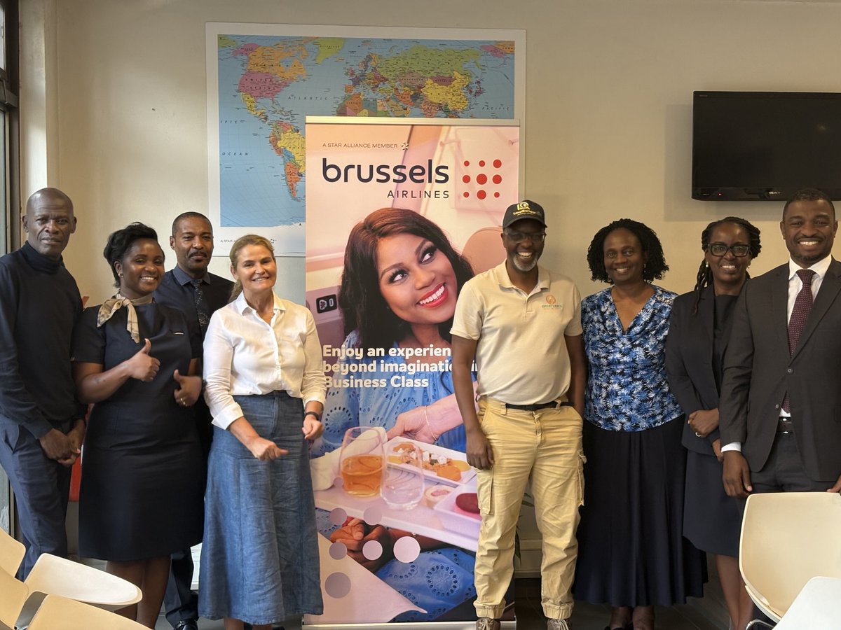 Amos Wekesa (@wekesa_amos) on Twitter photo Brussels airlines
Brussels Airlines Uganda office team invited us <a href="/RwenzoriMarathn/">Tusker Lite Rwenzori Marathon</a> on Thursday for a discussion about the future. Brussels airlines
Brussels Airlines Uganda office team invited us <a href="/RwenzoriMarathn/">Tusker Lite Rwenzori Marathon</a> on Thursday for a discussion about the future.