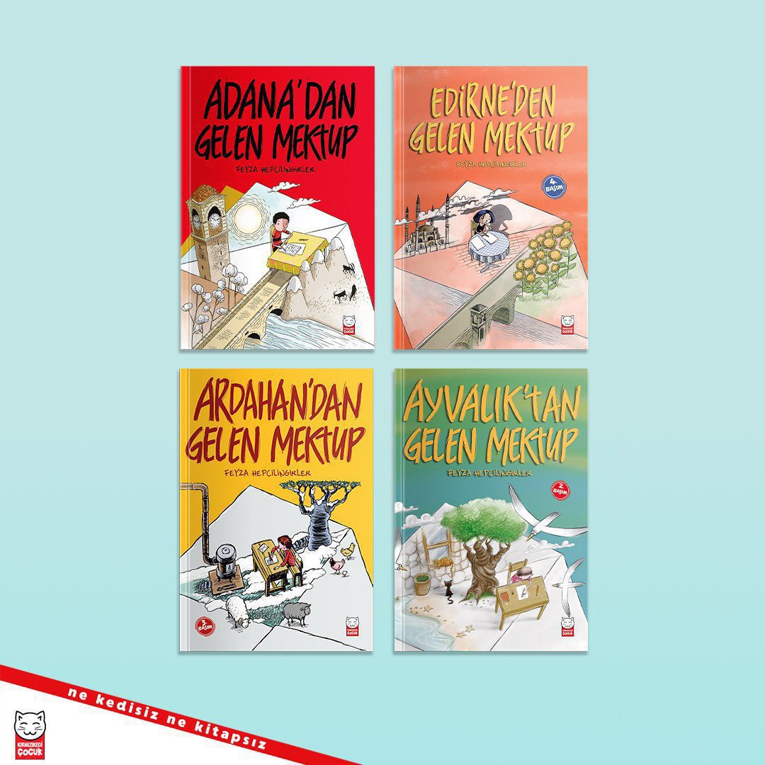 💌 Dil ustası Feyza Hepçilingirler’den mektup arkadaşlığının bin bir duygusunu içinde saklayan sımsıcak romanlar...

🔎kirmizikedicocuk.com
#kırmızıkediçocuk #nekedisiznekitapsız