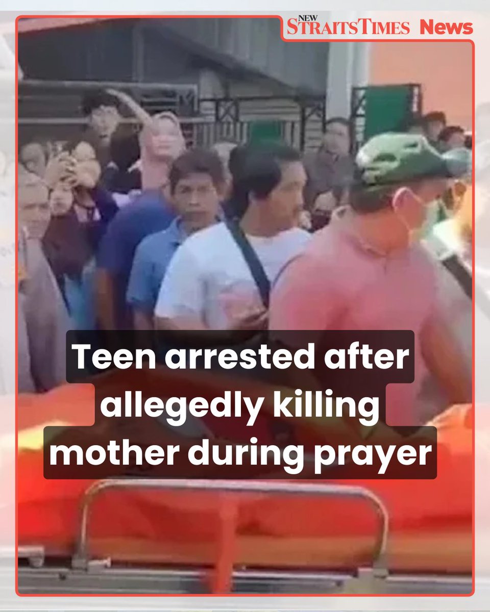 NST_Online's tweet image. #NSTAsean An 18-year-old girl allegedly murdered her mother during Zohor prayers.

nst.com.my/world/region/2…