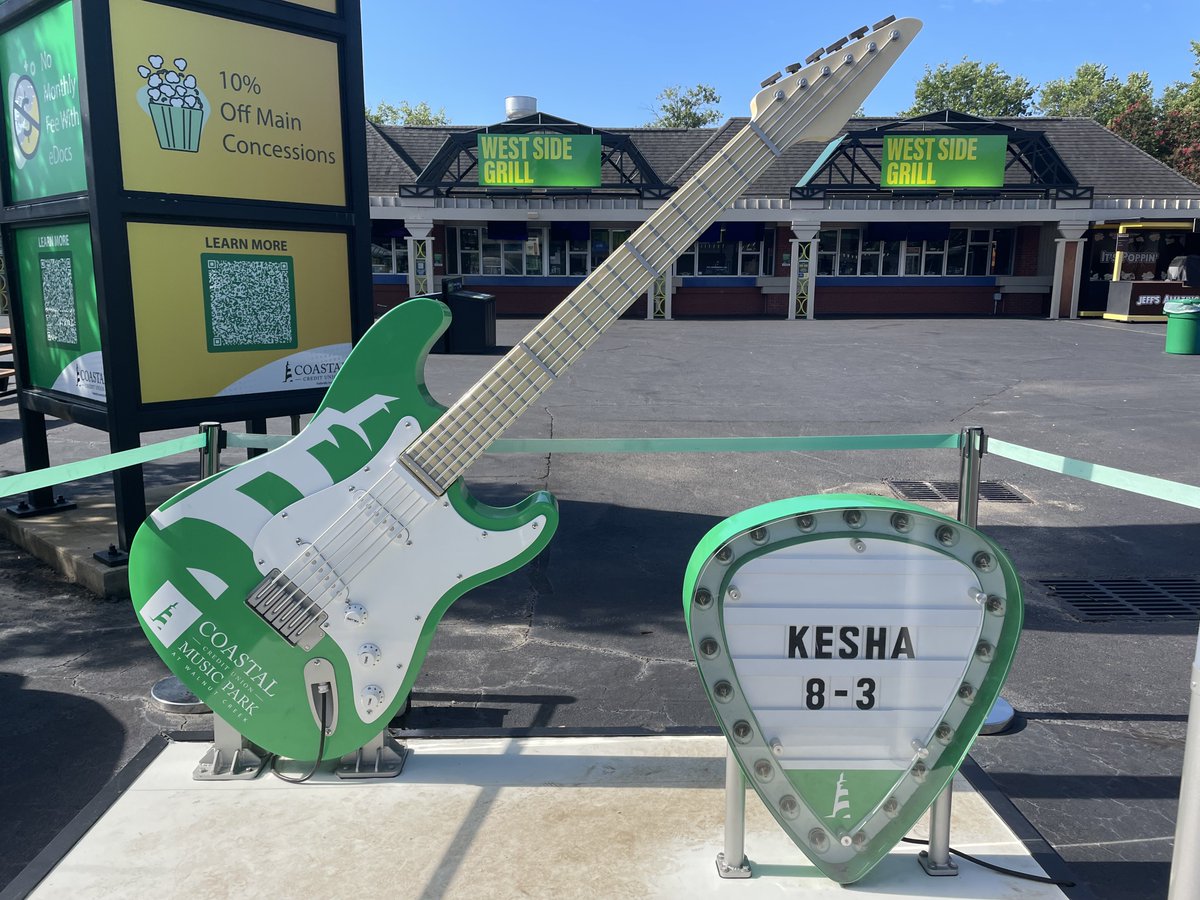 Raleigh, NC! VIP Soundcheck Experience upgrades are available for tonight's show online or in person today from 2:30-3:15pm! Look for the Kesha VIP Check-In Flag at Gate 1 (next to the box office) ⭐️

keshavip.store/products/sound…