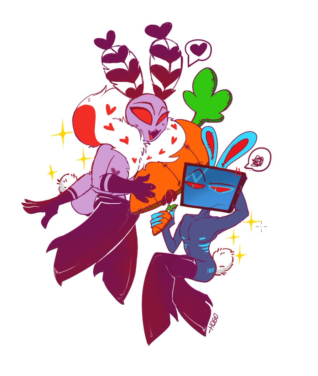 My bunny doodle from squeaky’s #voxval magma🥕Glad I had time to join, thank you so much for hosting!!!