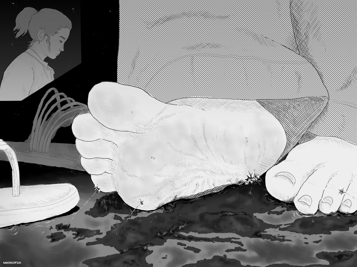 'Reverse Colonialism' - a giant Vietnamese college girl has her fun with Europe
Version with text on my server