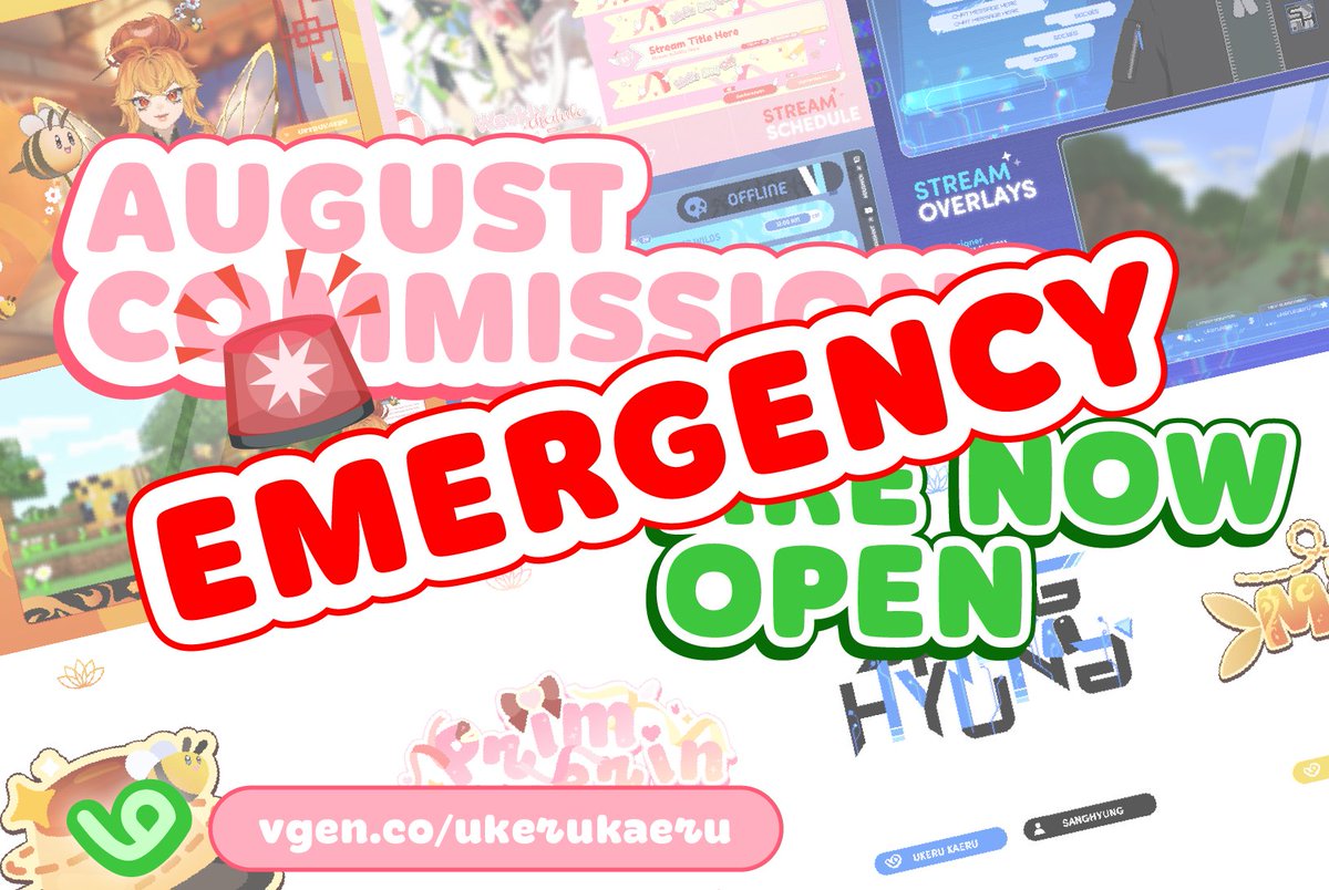 🚨 EMERGENCY COMMISSIONS 🚨

I am opening emergency commissions, I will take as much as I can and won't be opening till end of September. 

I would really appreciate it if you can help me out ! Delivery time will be shorter and skeb prices are lower !

↻/♡ appreciated!