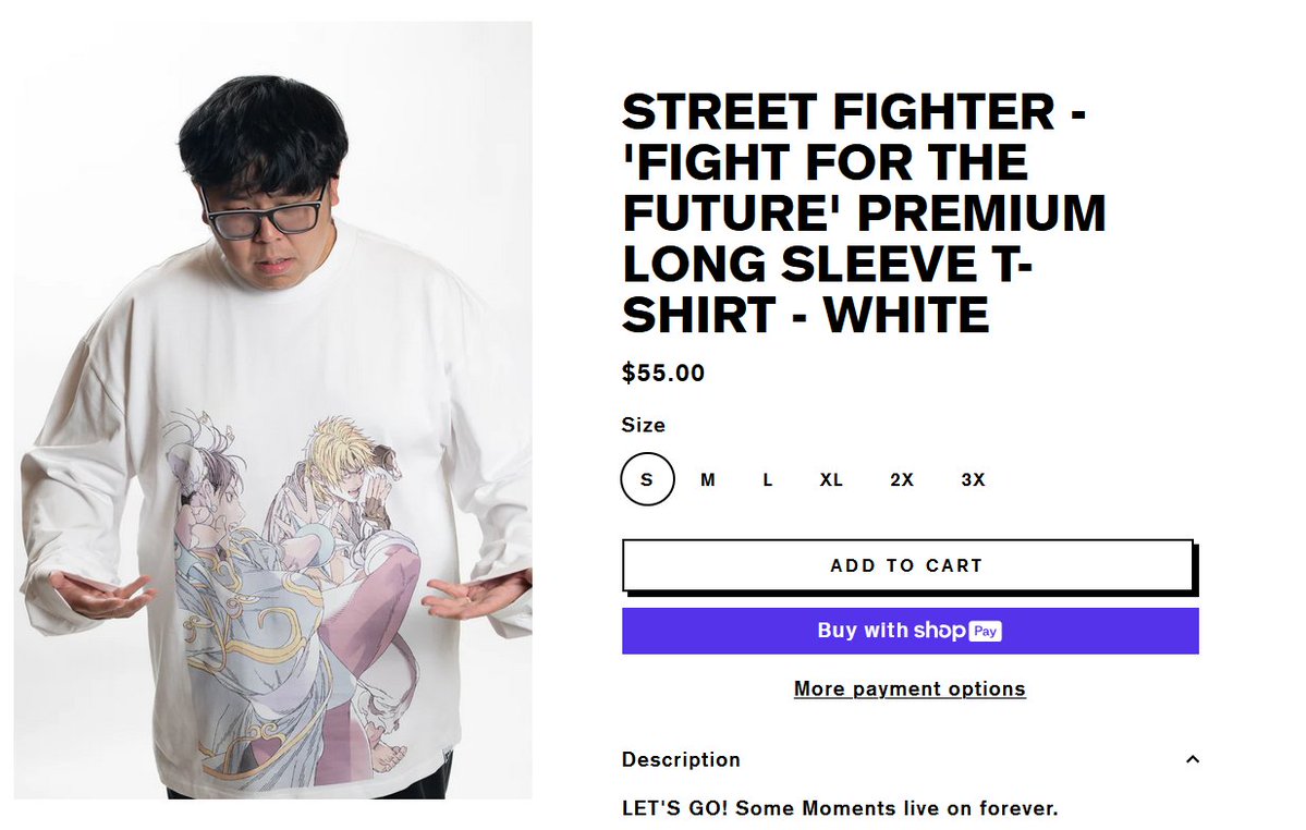 fighting game player who is suffering