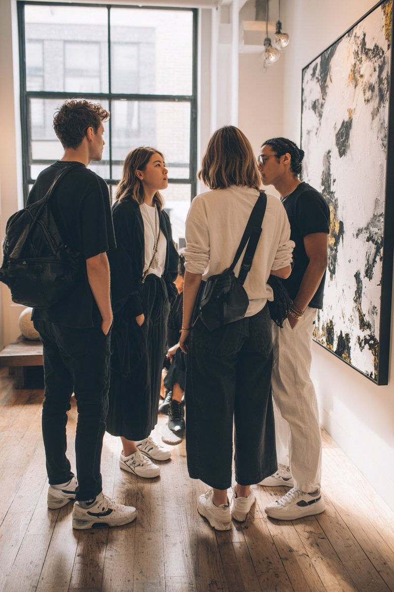 next_gen_seth's tweet image. Event idea: Typography Tastings.
Intimate typography-only exhibit, where you describes the "notes" you taste. Paired with real wine, ofc 🍷
"It's giving 70s retro artist colony. Bit of bauhaus on the back end. Definitely a bit of dancefloor funk."
@chase_goulet WDYT?