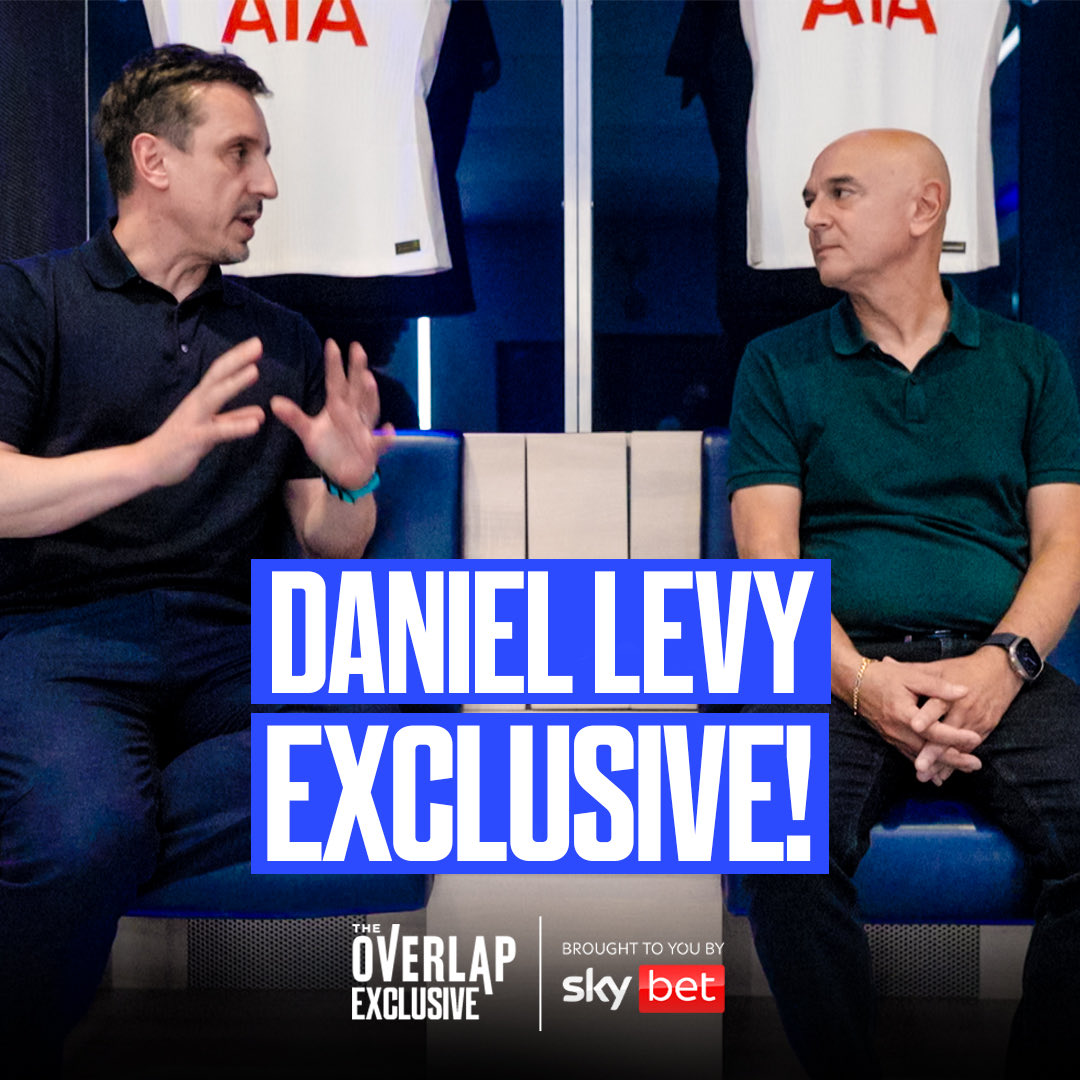 Daily Hotspur (@daily_hotspur) on Twitter photo #thfc chairman Daniel Levy will be appearing on the <a href="/WeAreTheOverlap/">The Overlap</a> on Monday morning… 👀 #thfc chairman Daniel Levy will be appearing on the <a href="/WeAreTheOverlap/">The Overlap</a> on Monday morning… 👀