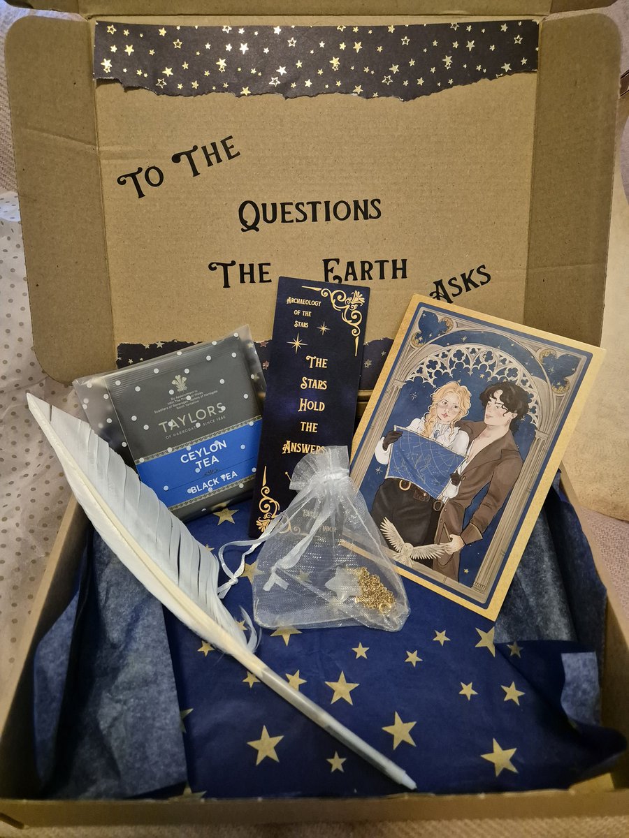 Jeanette Jensen (@jeanetteje67928) on Twitter photo I was so lucky to be one of the winners in <a href="/E_G_Tudor/">Estelle Grace Tudor 🏰🏴✨</a> and <a href="/lunaedenpublish/">📚 Luna🪄Eden💜Publishing</a> 's 'Archaeology of the Stars' competition, and I got this wonderful box in the mail.🥰
There were some gorgeous pages of paper, too. I should have taken the photo before untying them.😂 I was so lucky to be one of the winners in <a href="/E_G_Tudor/">Estelle Grace Tudor 🏰🏴✨</a> and <a href="/lunaedenpublish/">📚 Luna🪄Eden💜Publishing</a> 's 'Archaeology of the Stars' competition, and I got this wonderful box in the mail.🥰
There were some gorgeous pages of paper, too. I should have taken the photo before untying them.😂